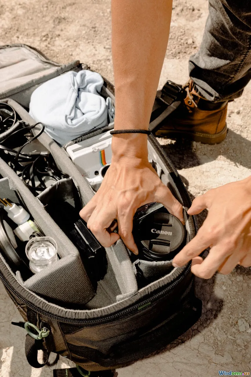 camera, lenses, accessories