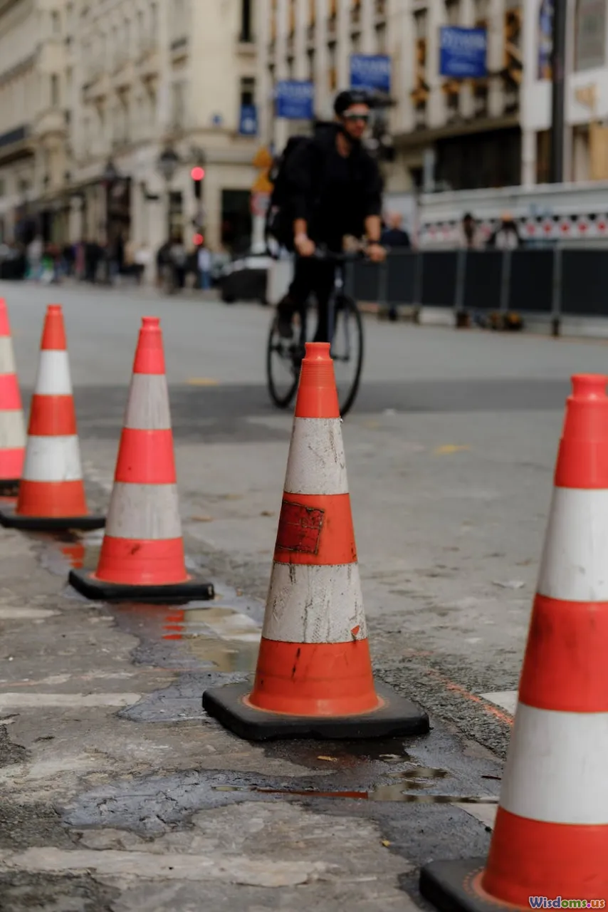 car-free zone, pedestrian street, cycling, urban planning