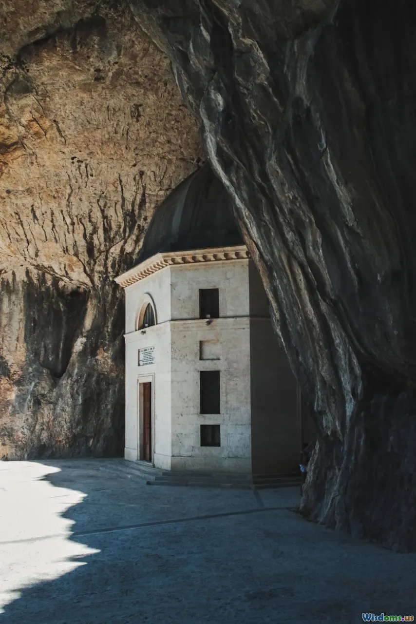 catacombs, hidden chapel, candlelight