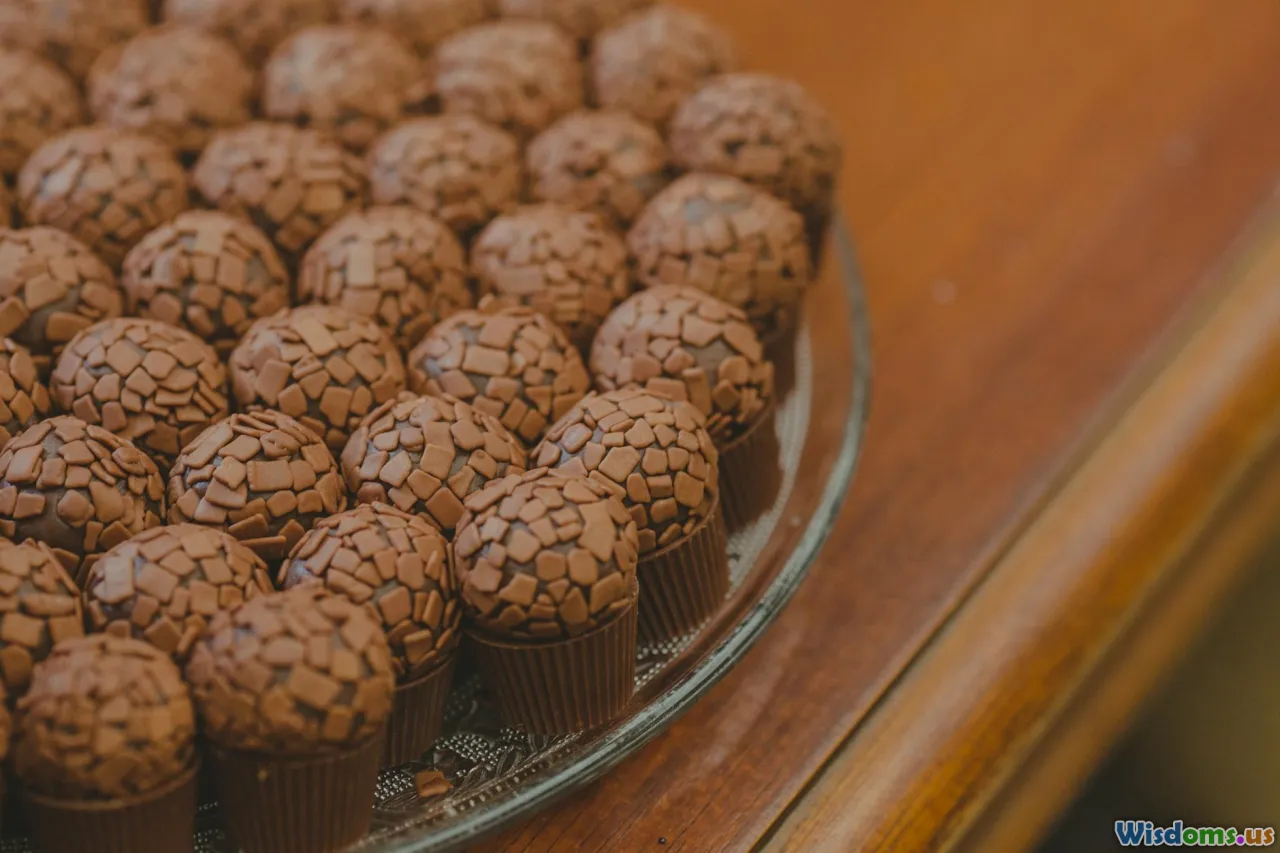 chocolate shine, tempered chocolate, pastry finish, glossy truffles