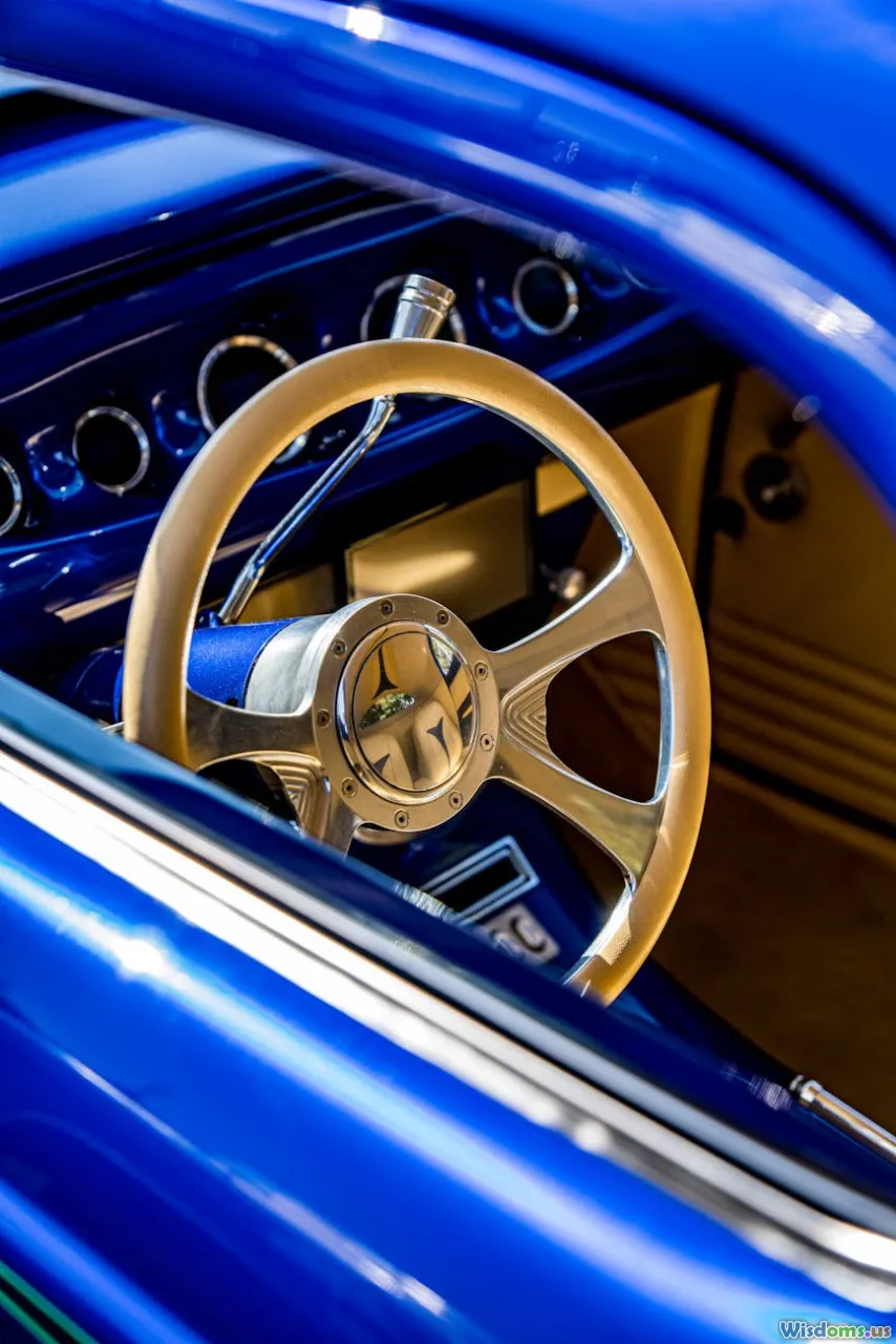 classic car, car restoration, original interior, collector cars