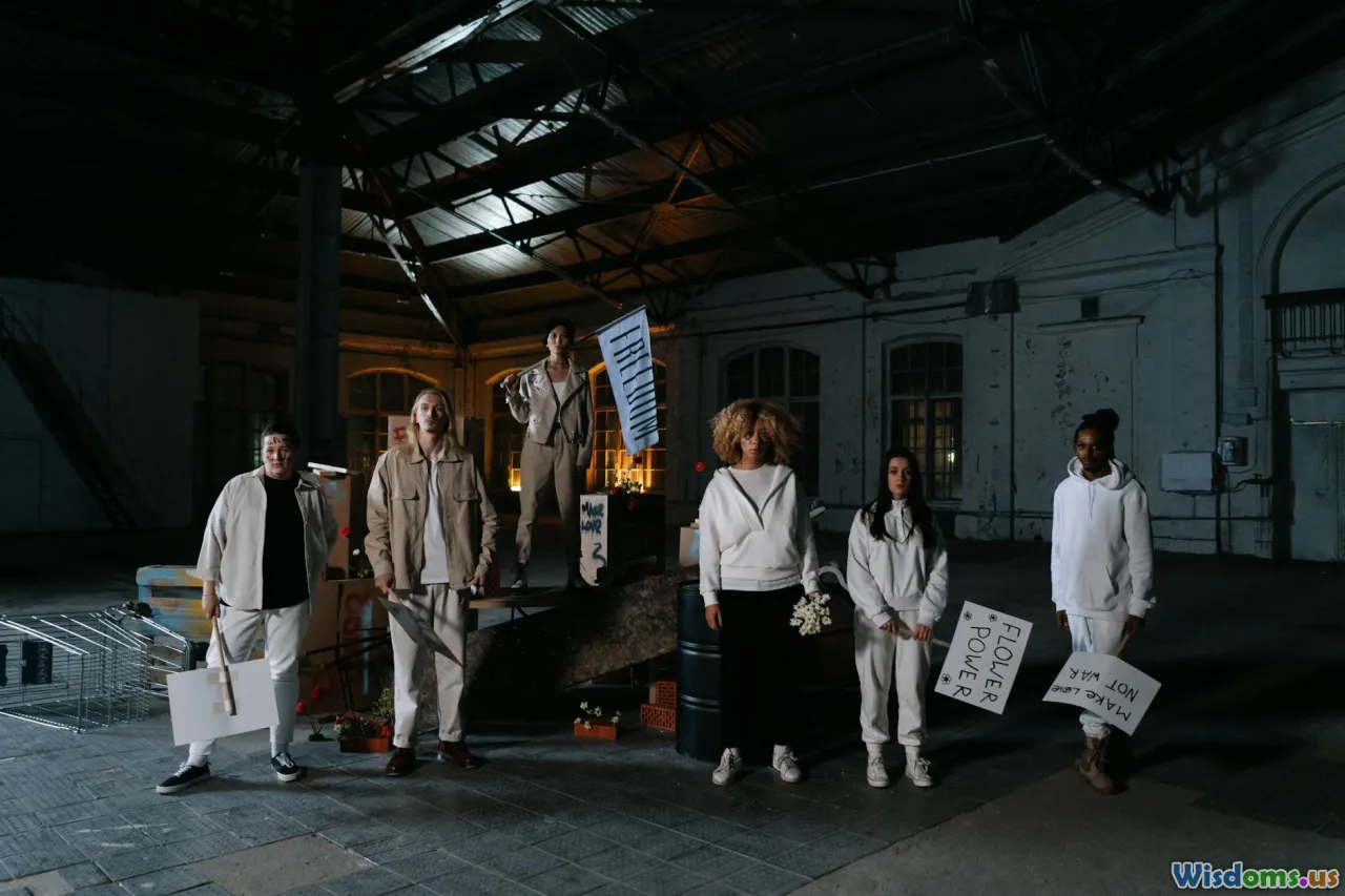 community, demonstration, diverse group, activism