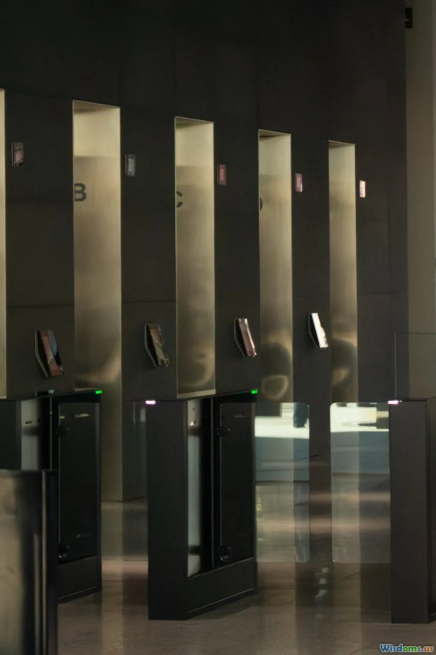 control panels, automated doors, prison facility, smart sensors