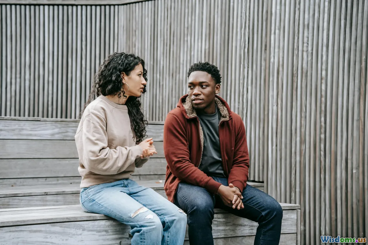 couple talking, emotional connection, intimate conversation