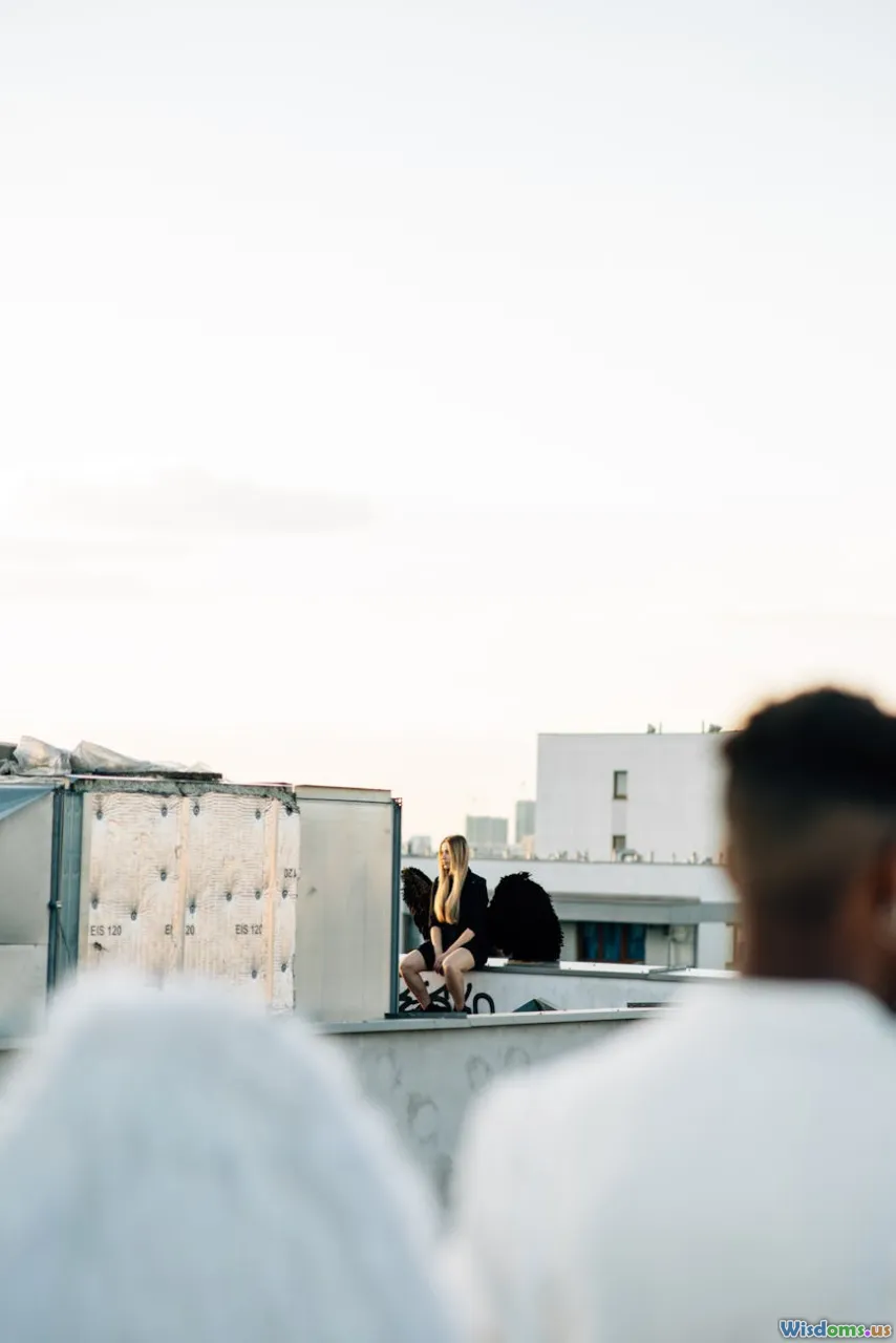 creative lighting, architectural mood, storytelling photography, spotlighting building