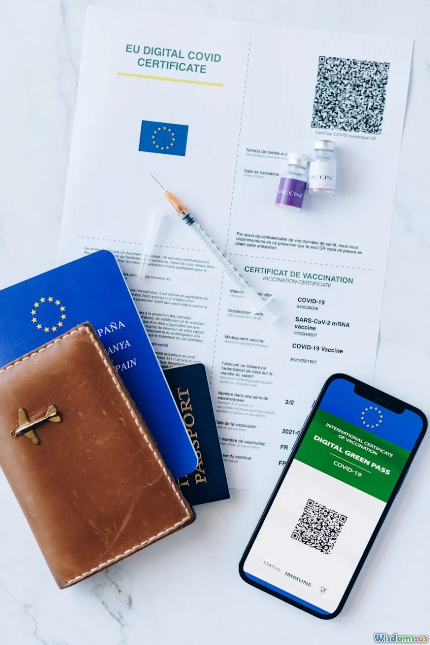 digital health, mobile phones, vaccine records, blockchain