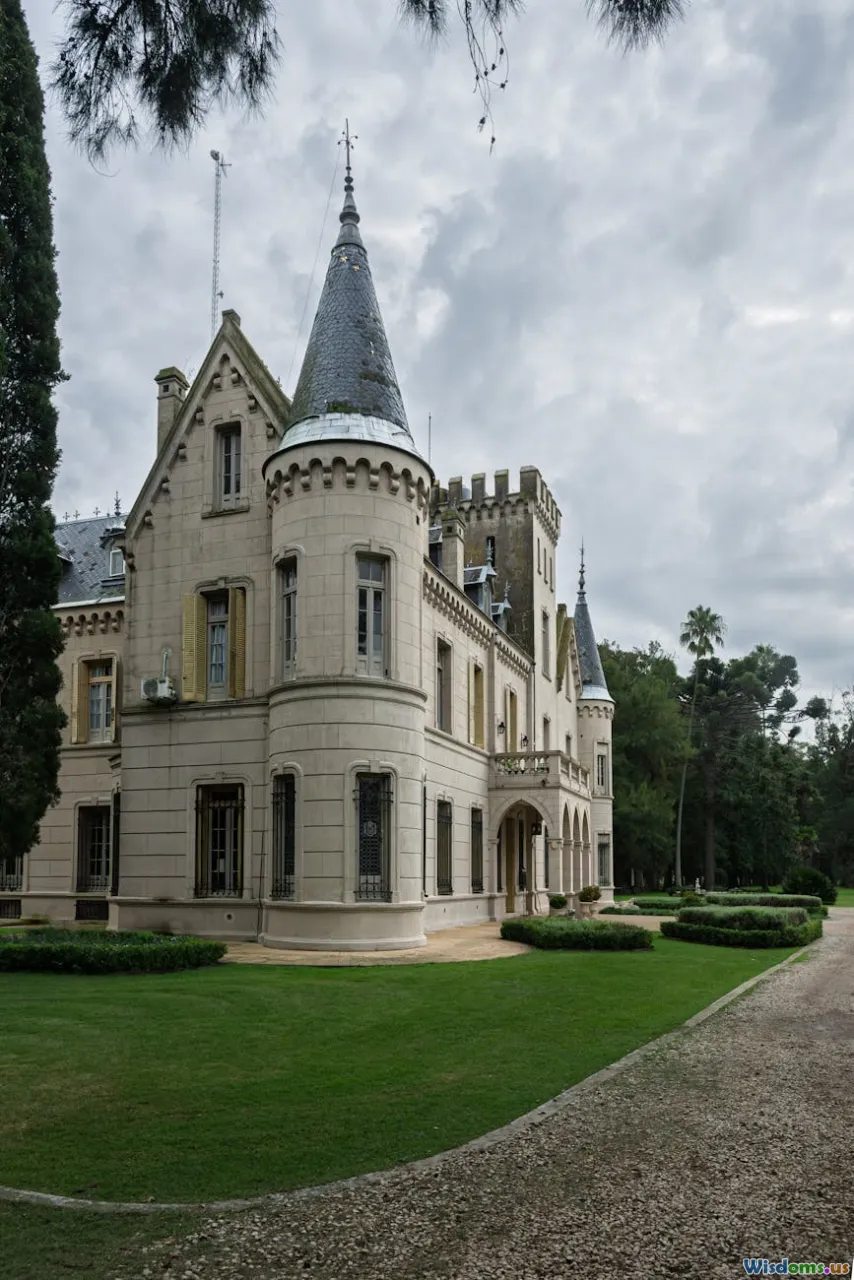 Dromoland Castle, Ireland, turrets, ancient trees, luxury hotel
