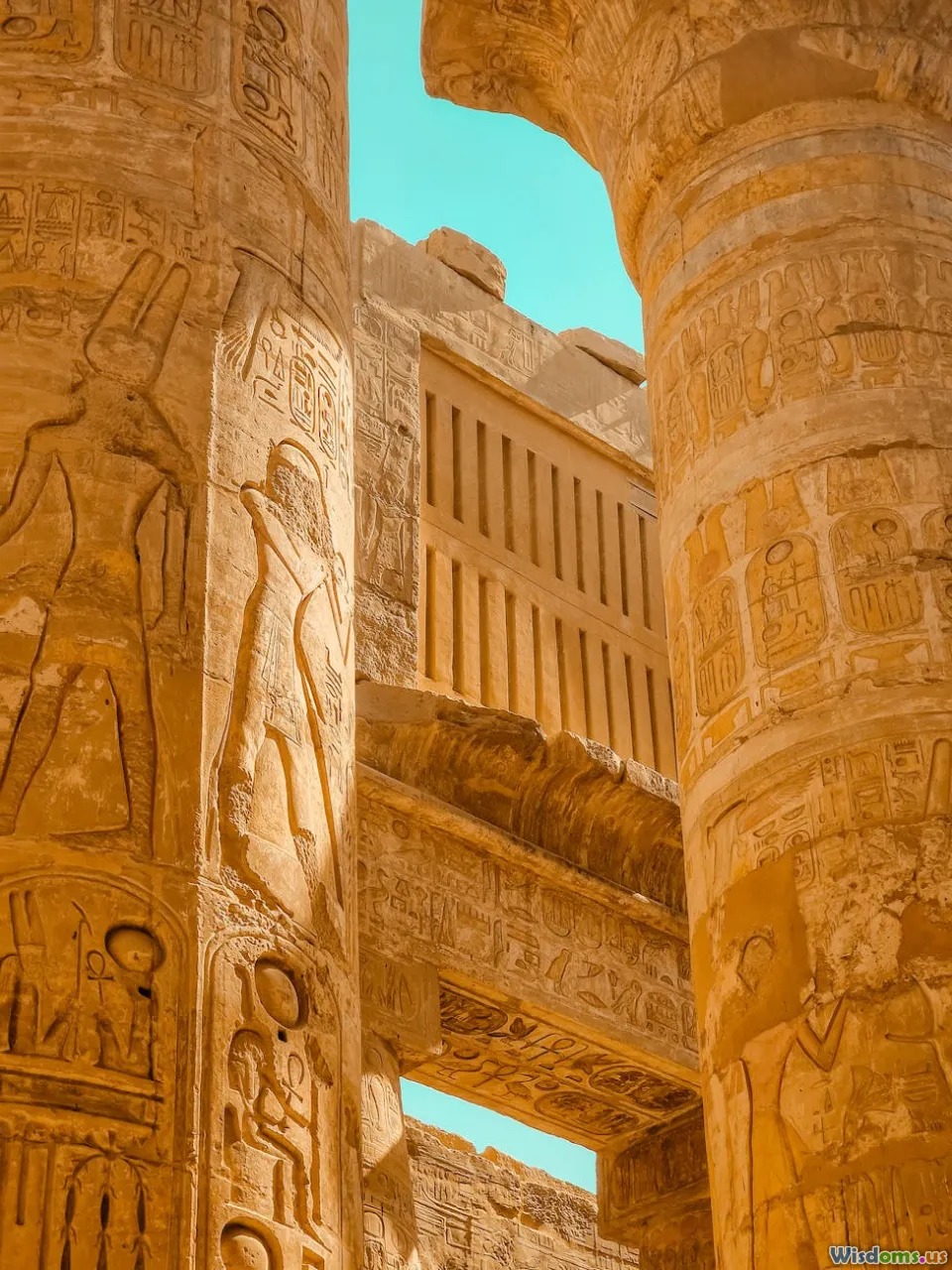 Egyptian monuments, Sphinx, Karnak, Nile Valley