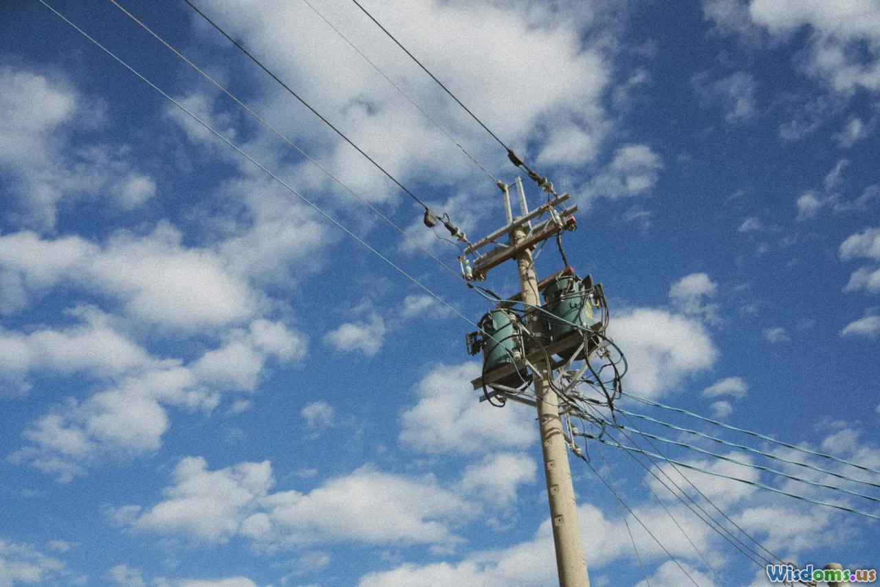 energy grid, transformation, power lines, technology