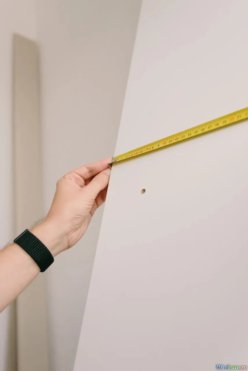 floor plan, measuring tape, layout, apartment