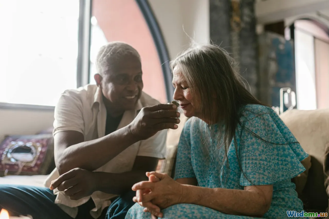 future, elderly couple, wellbeing, happiness