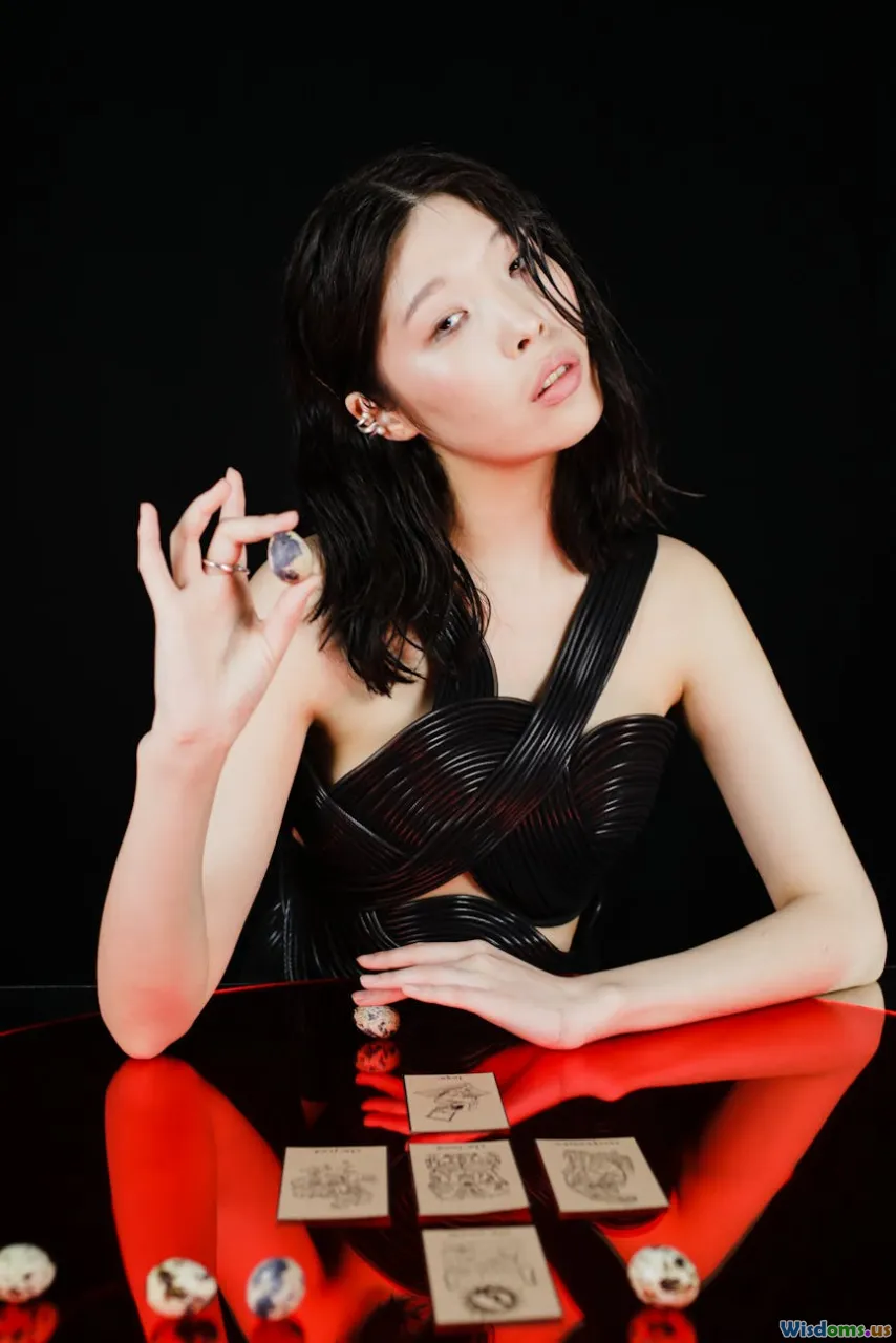 future predictions, implied fortune-telling, disappointed expressions, oracle cards misunderstanding