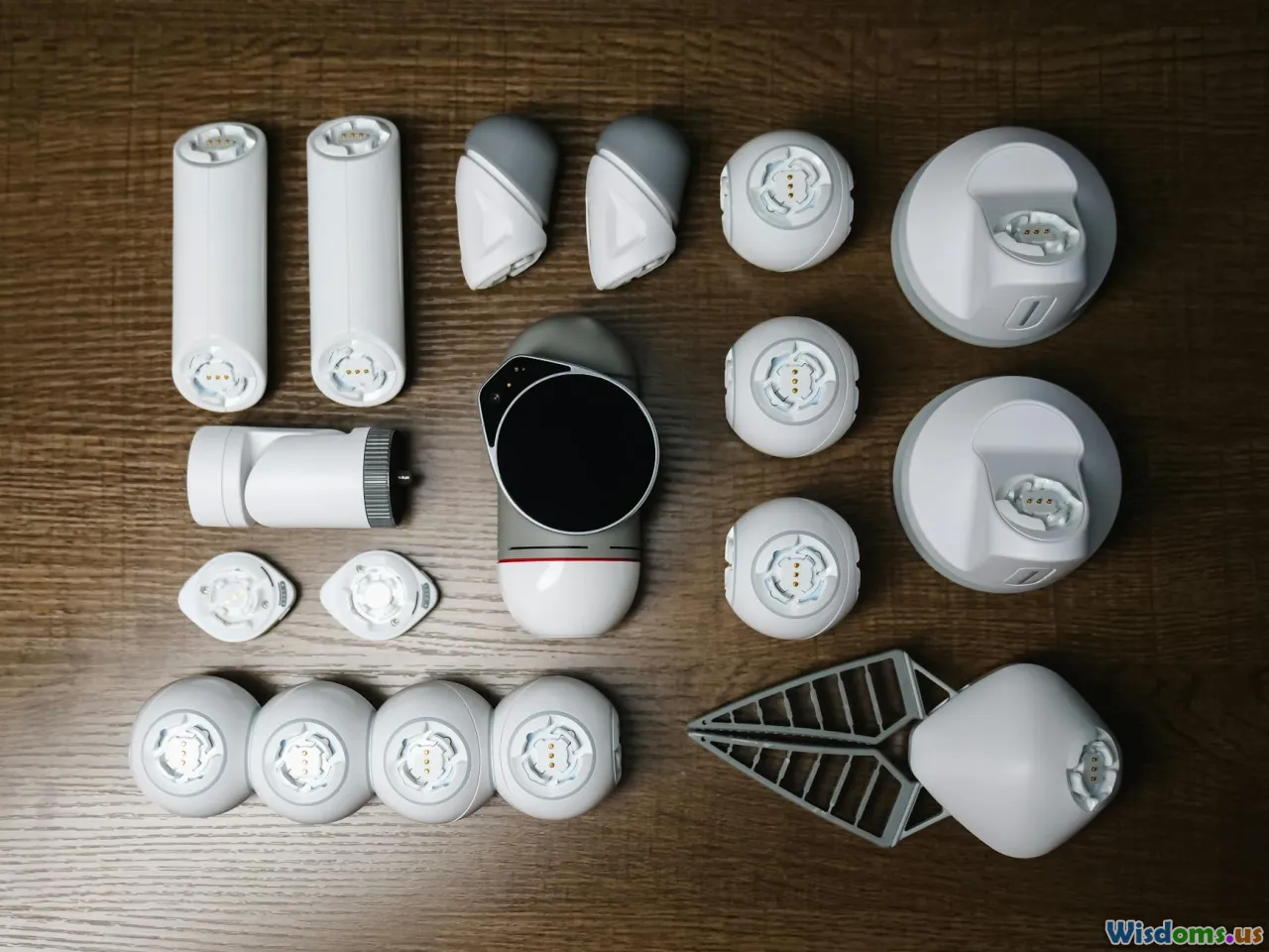 futuristic gadgets, quantum devices, smart electronics, nanotechnology in daily life