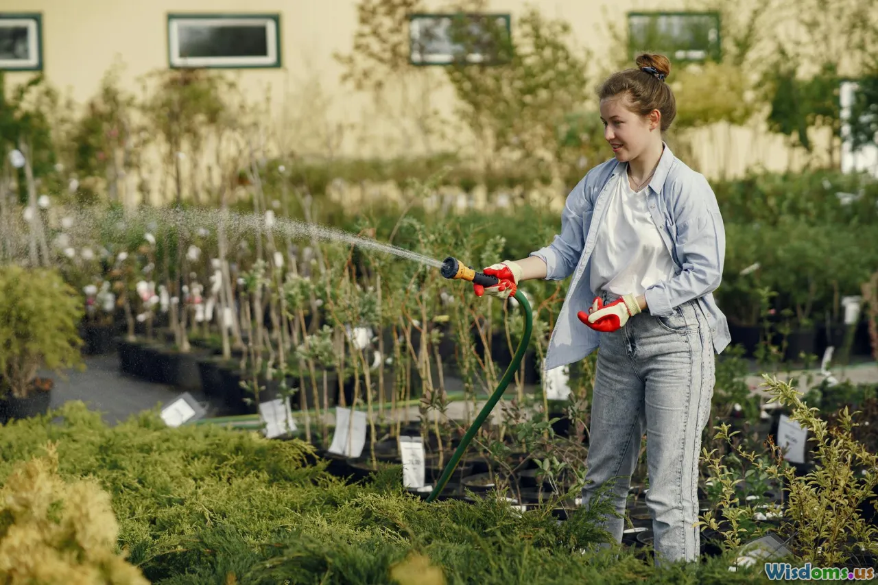 garden maintenance, watering, gardeners, pruning