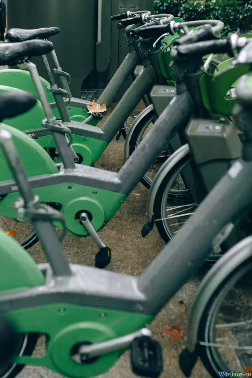 green streets, parks, Paris trees, sustainable mobility