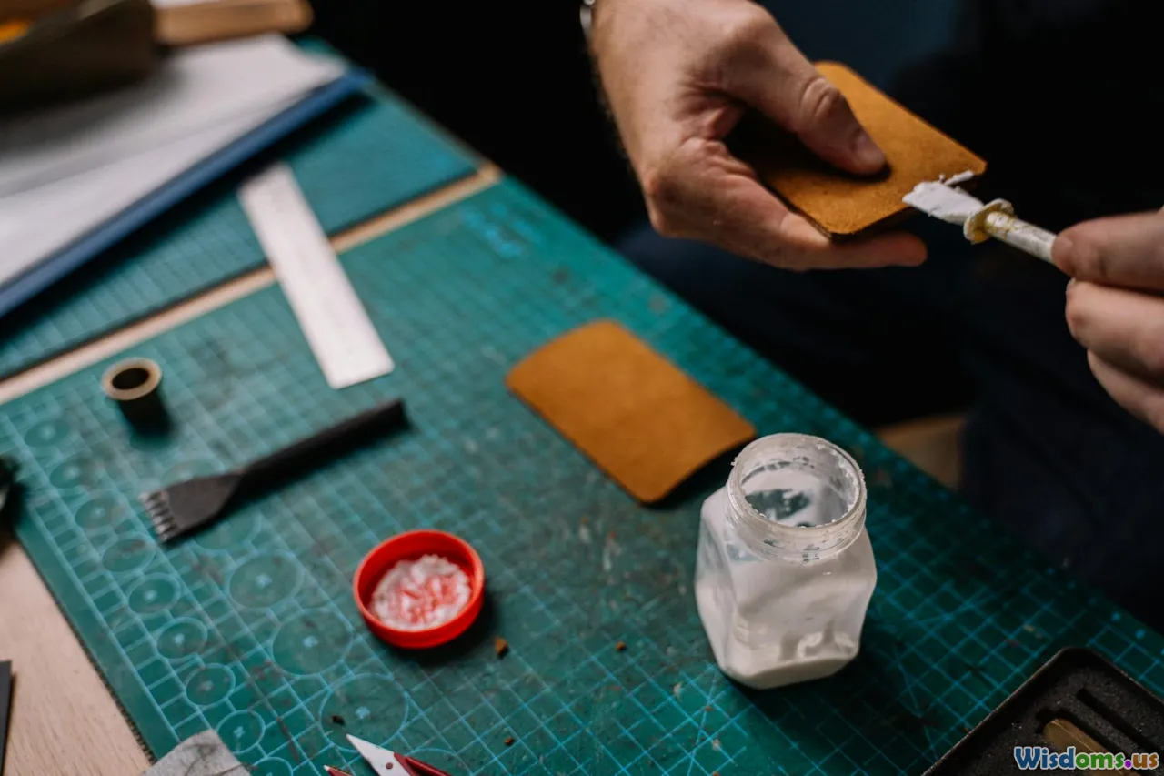 leather glue, applicator, leather adhesive