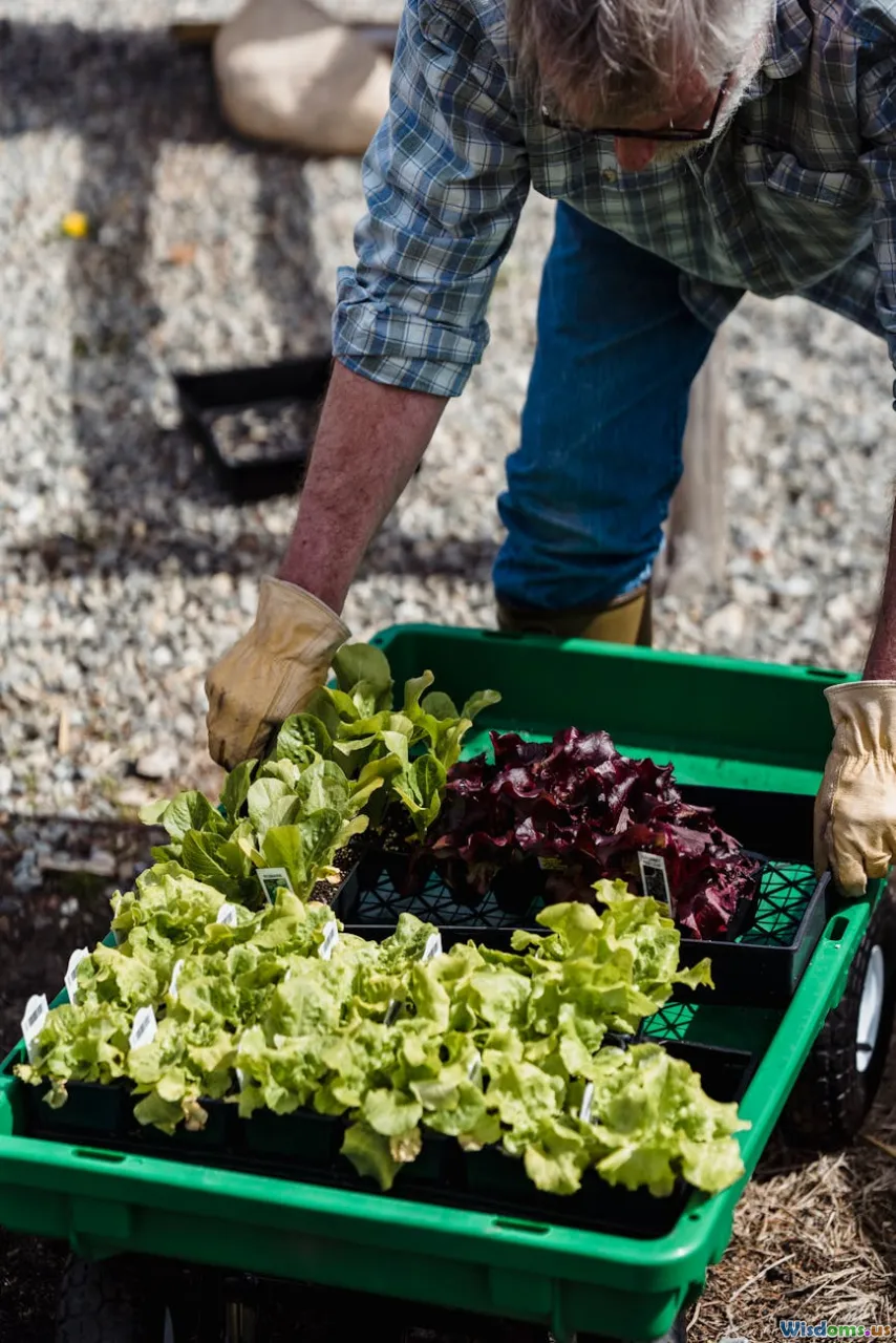 lettuce harvest, field greens, spinach picking