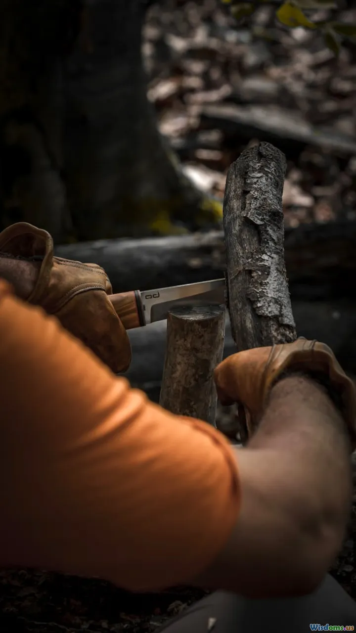 magnesium shavings, scraper, survival, close-up
