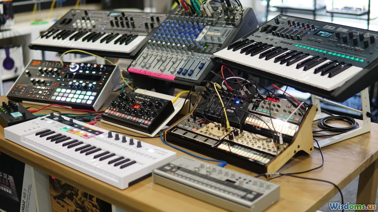 midi, keyboard, sequencer, controller