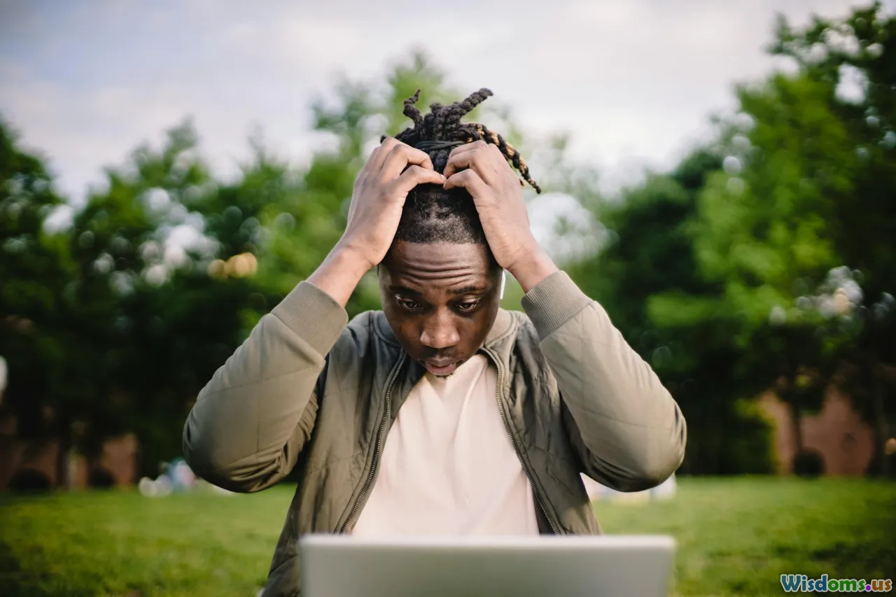 mistake, frustration, privacy, failure