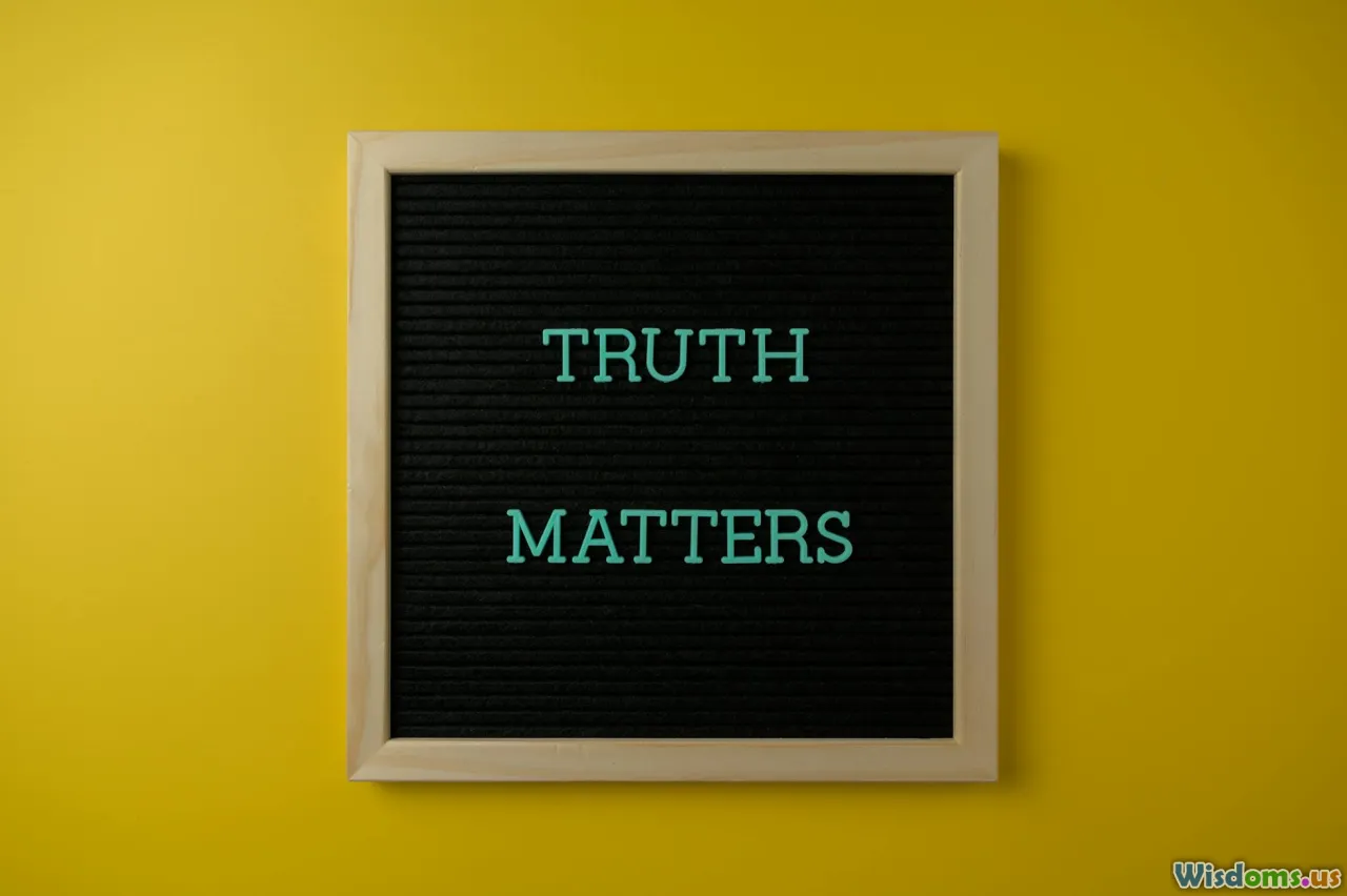 myths, reality, honesty, blogging