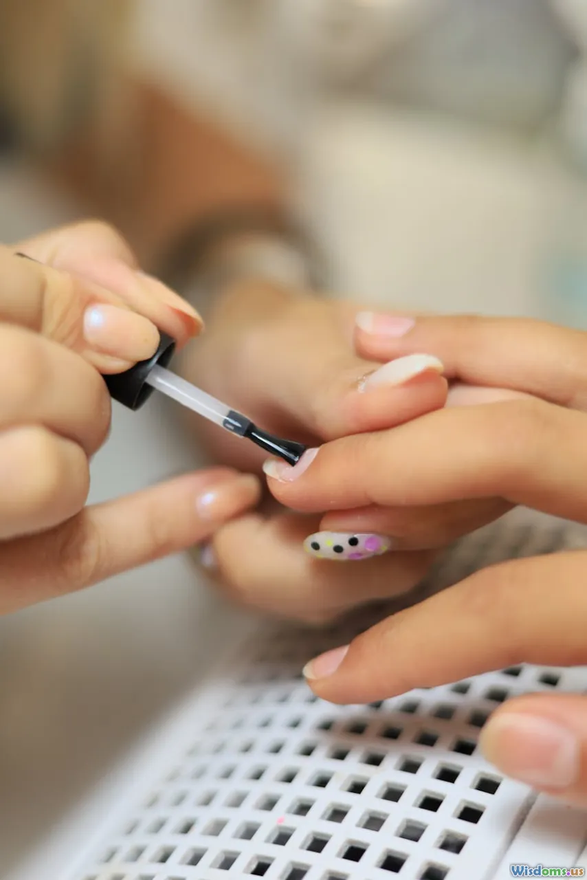 Comparing top base coats for nail strength