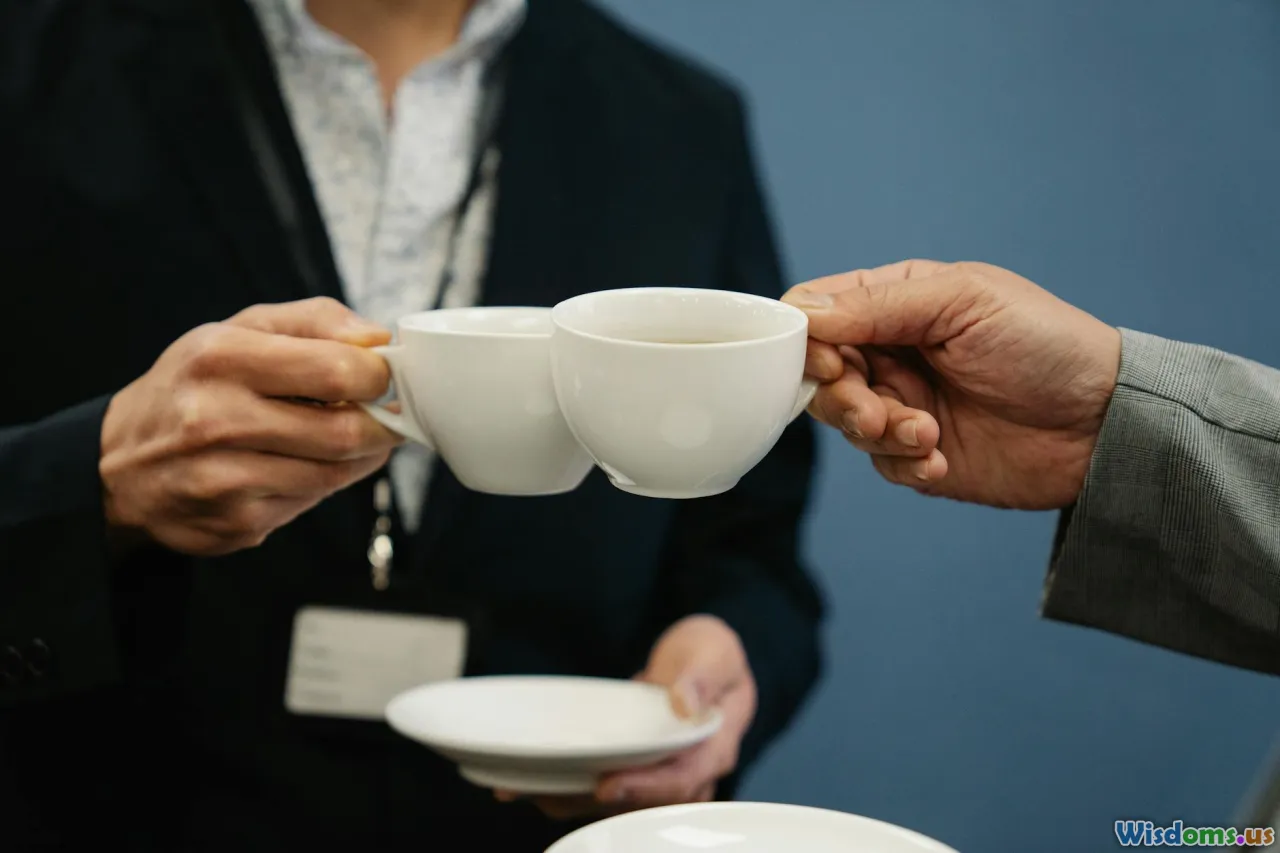 networking event, handshake, coffee meeting, professional connections