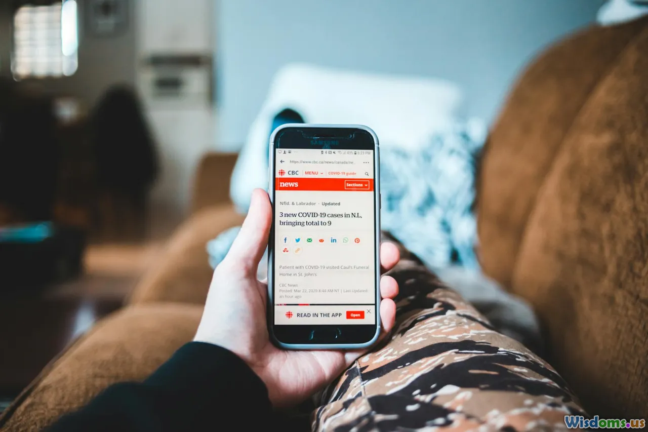 news, smartphone, focus