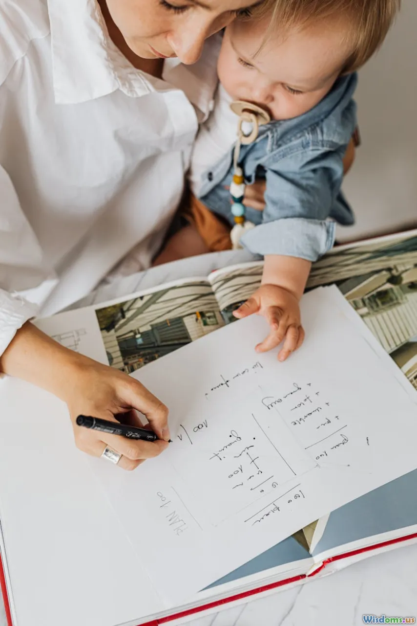 notebook, documentation, evidence, parent and child writing