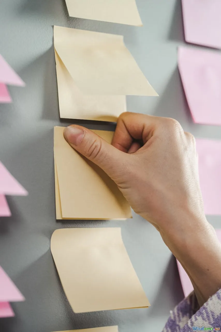 pads, paper, sticky, sugar