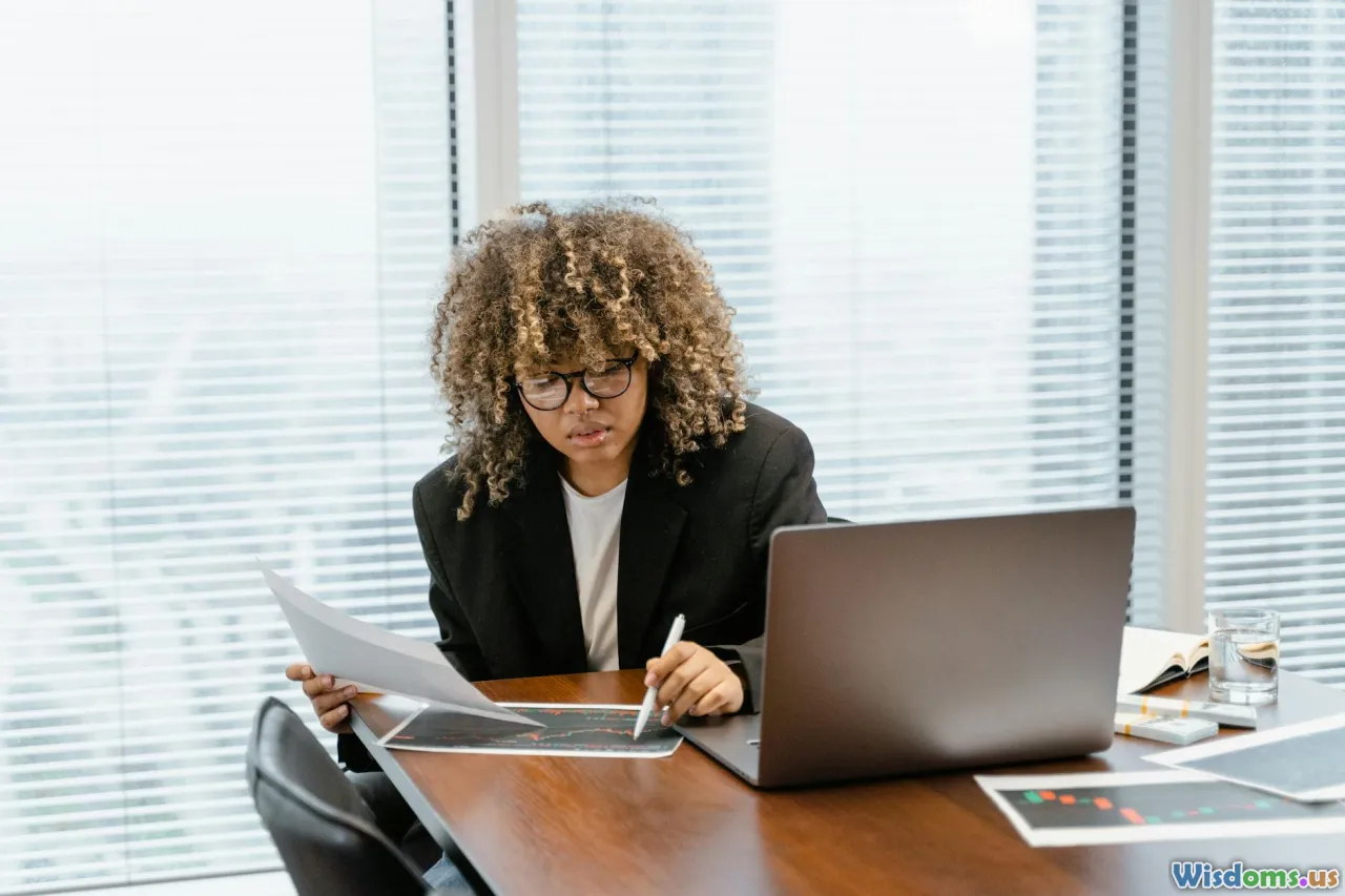 personal finance, decision making, user with phone, bank balance