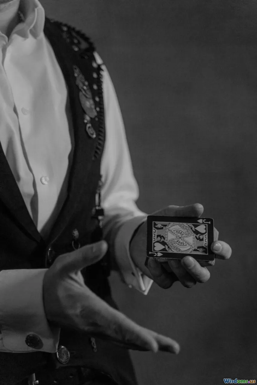 playing cards, hands, magician tools, mystery