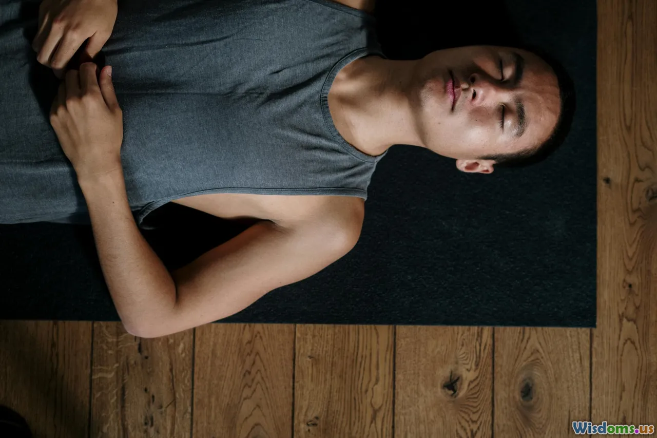 posture, breathing, calm, body language