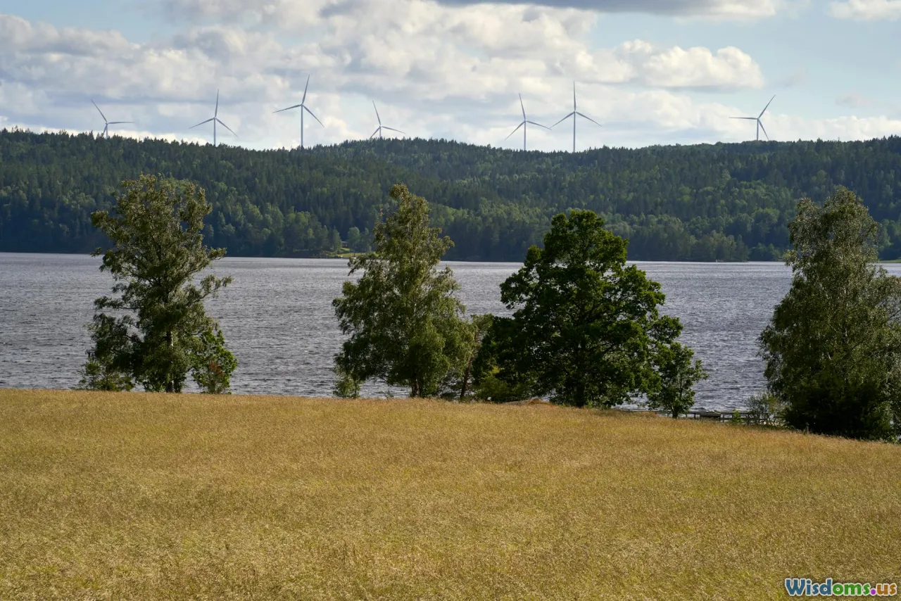 power grid, wind turbines, market chart