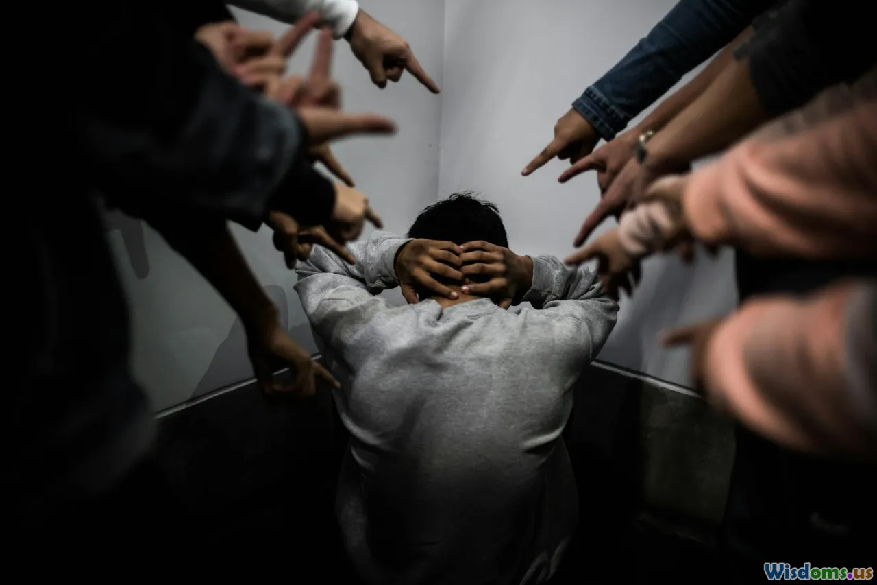 psychology, fear, television, crowd