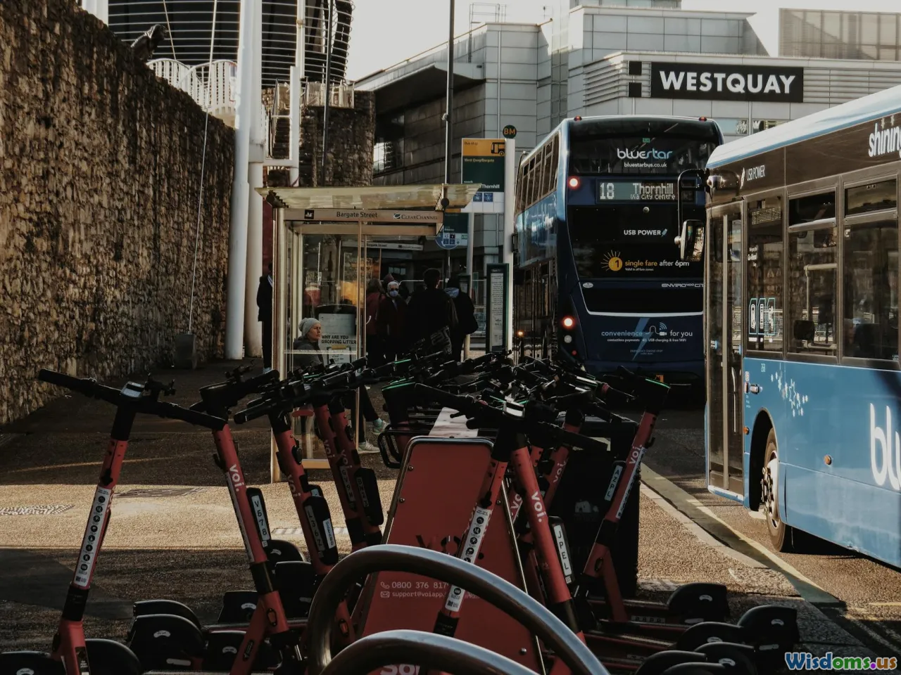 public transit, cycling city, electric buses, shared mobility