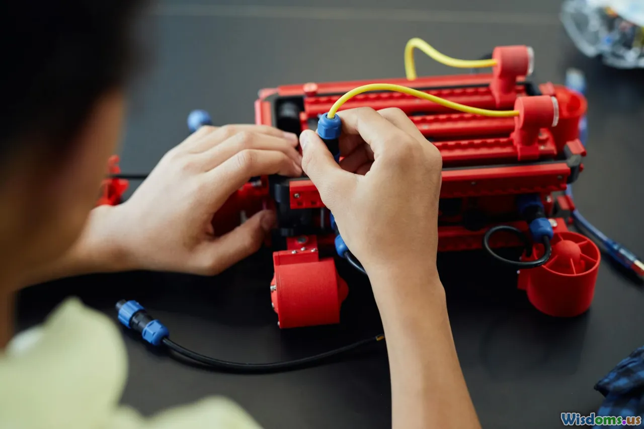 robot assembly, building robot, wheeled chassis, maker project