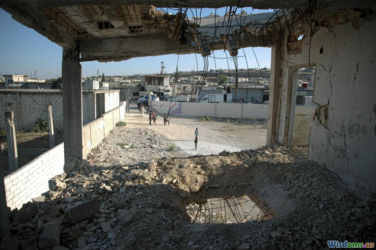 ruined cities, Bronze Age collapse, destruction layers, ancient migration