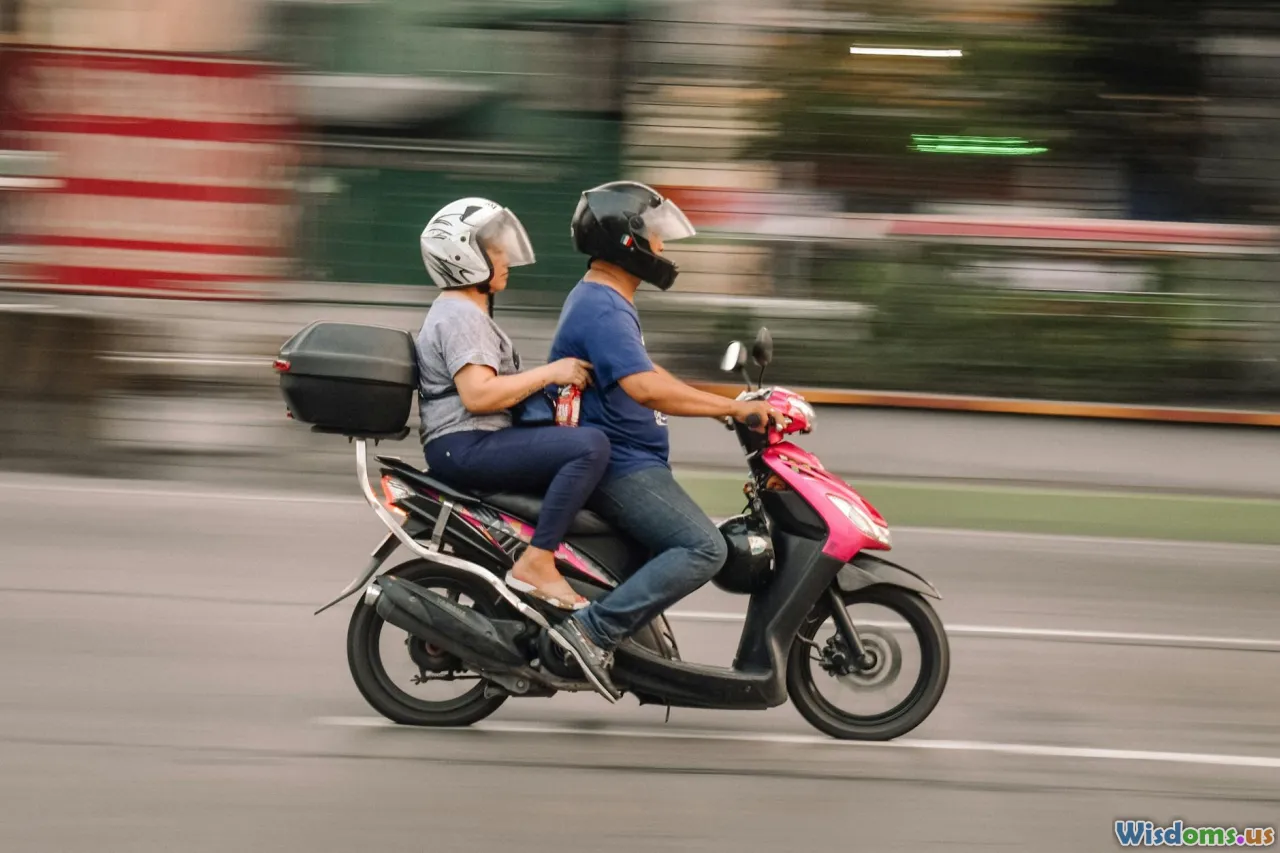 scooter safety, helmets, city traffic, accidents