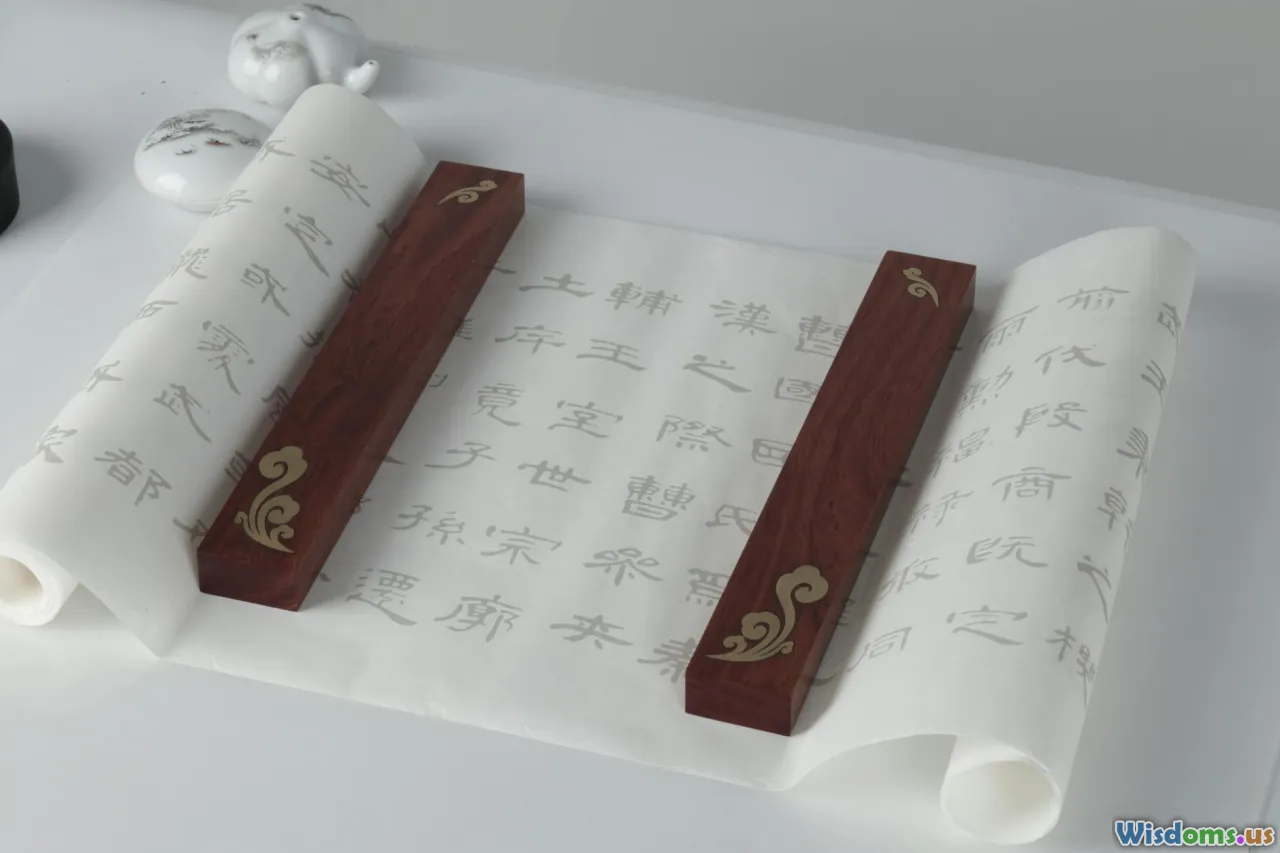scroll, calligraphy, chronicles, scholarship