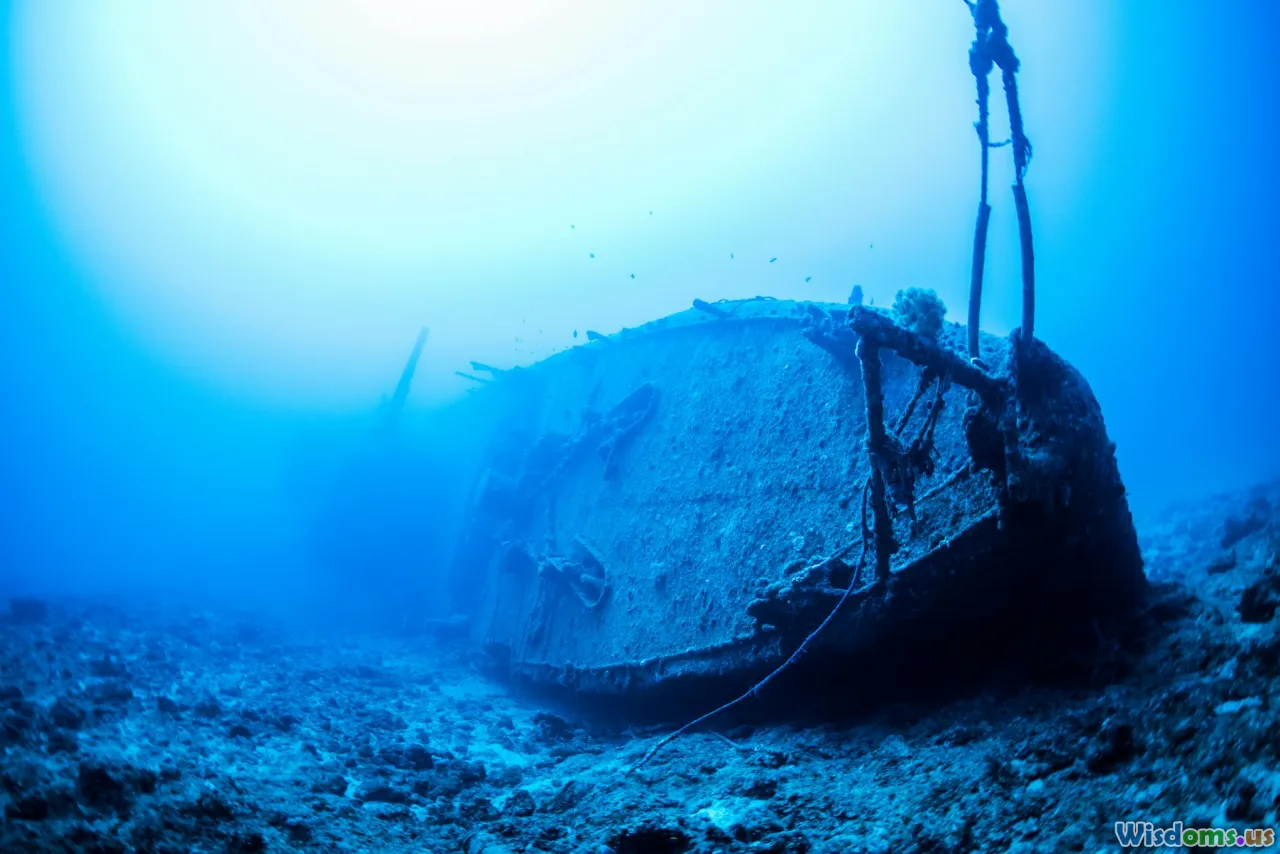 shipwreck, underwater explorer, sunken vessel, deep dive