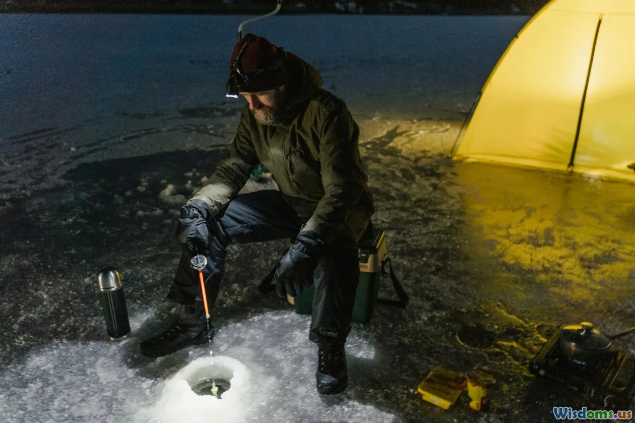 snow, frozen gear, winter backpacking