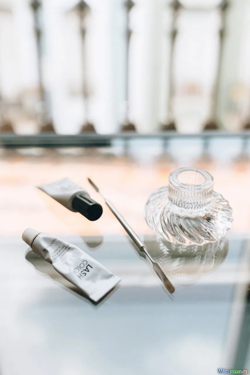 spoolie, brushing brows, brow tools, brow brush