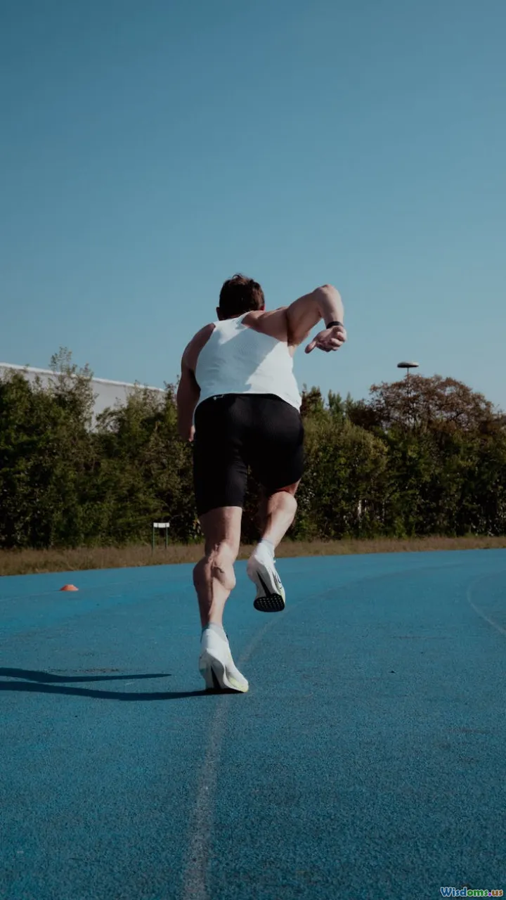 sports action, fast movement, sports field, athlete in motion