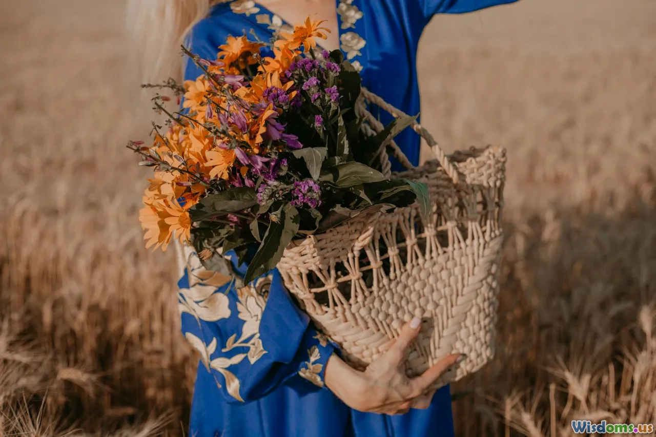 spring seedlings, summer harvest, autumn leaves, winter herbs