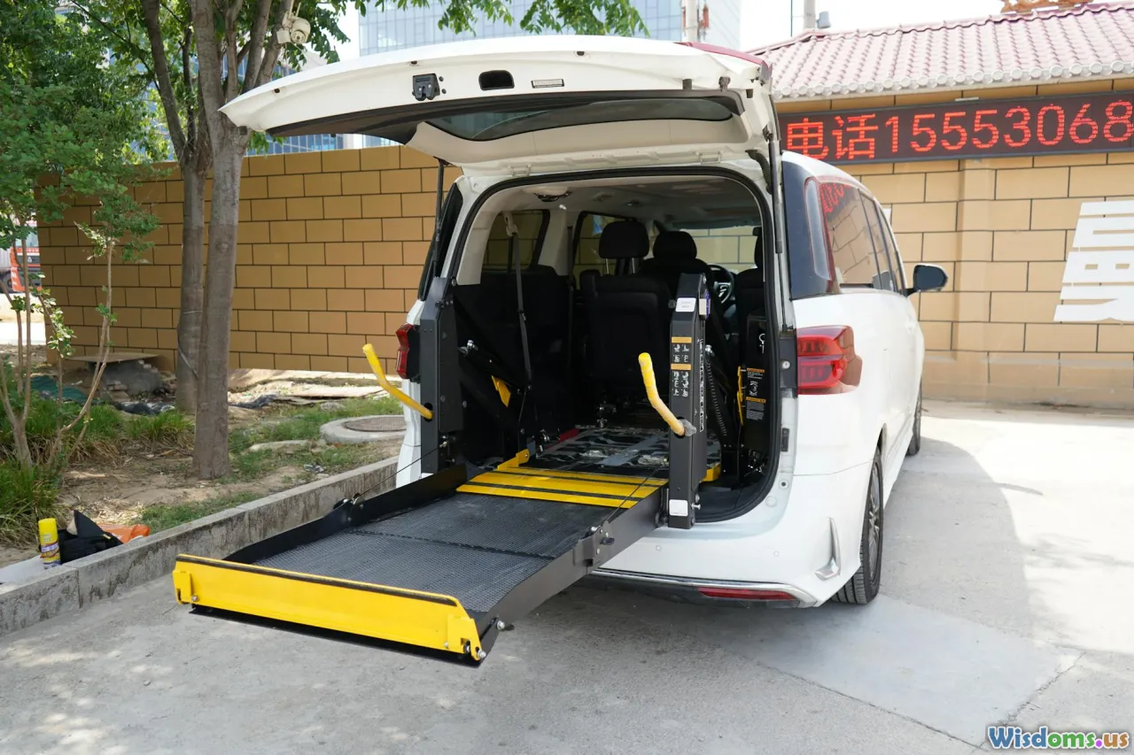 wheelchair ramp, vehicle lift, WAV access, mobility ramp