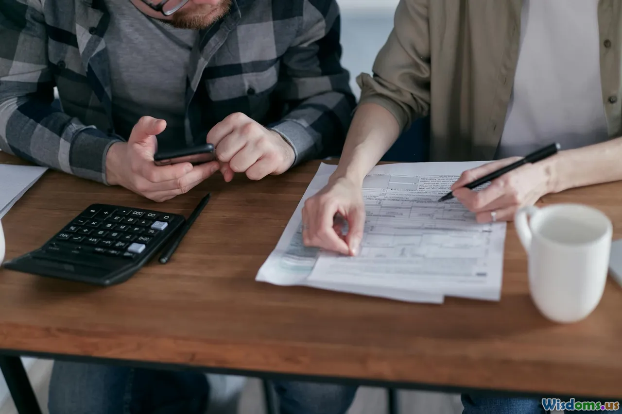 young couple, family finances, blended families, financial planning