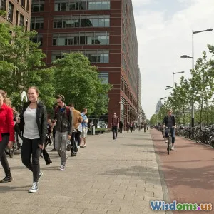 Could Your Daily Commute Be Greener Switching to Pedestrian Routes